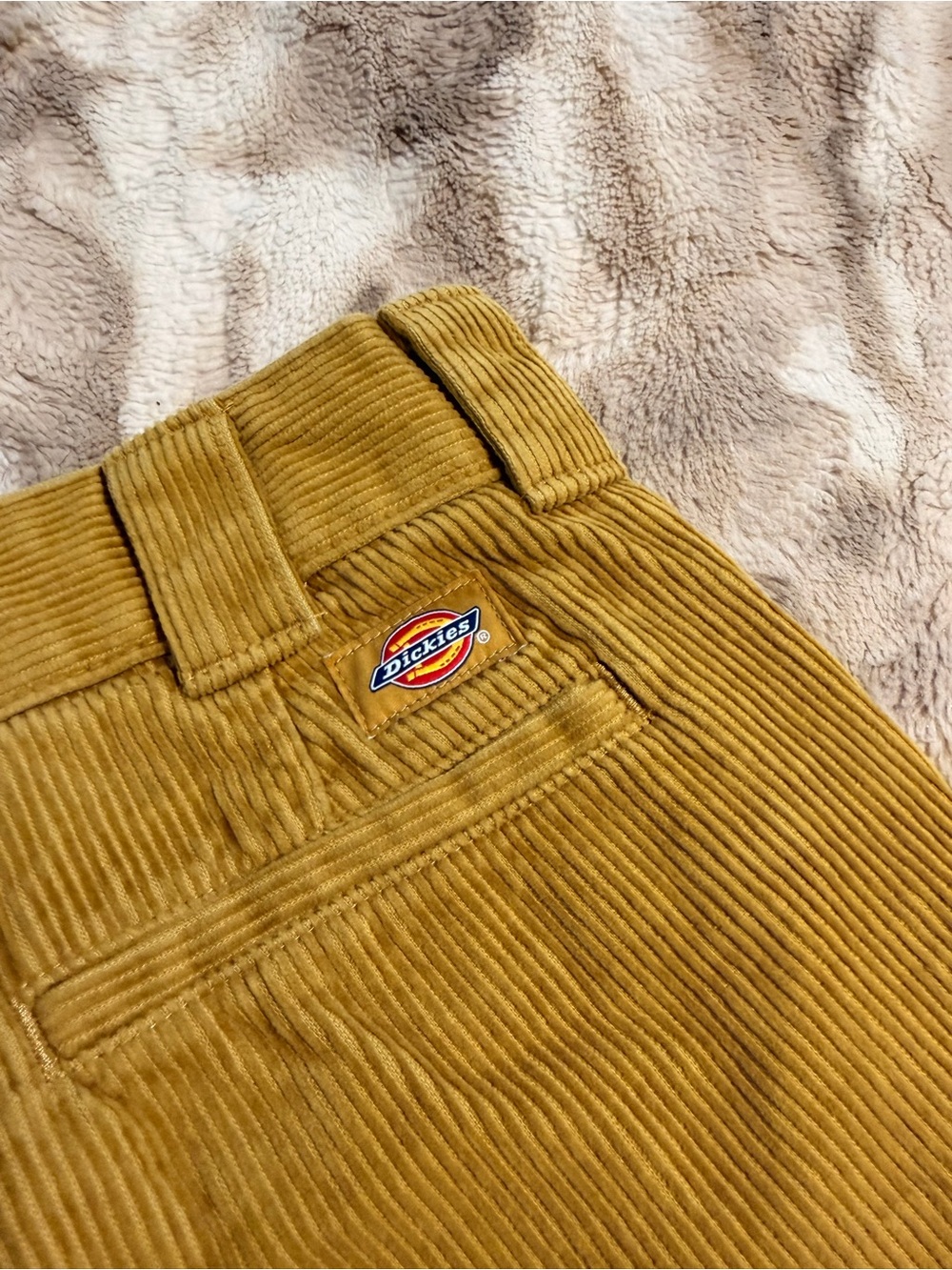 Dickies Mustard Corduroy Bottoms